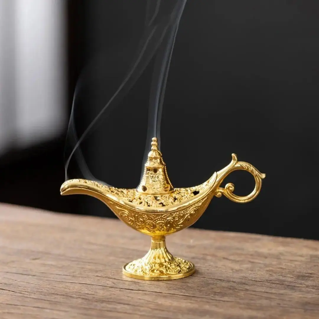 Home Fragrance Options - Vintage Aladdin Incense Burner with Magic