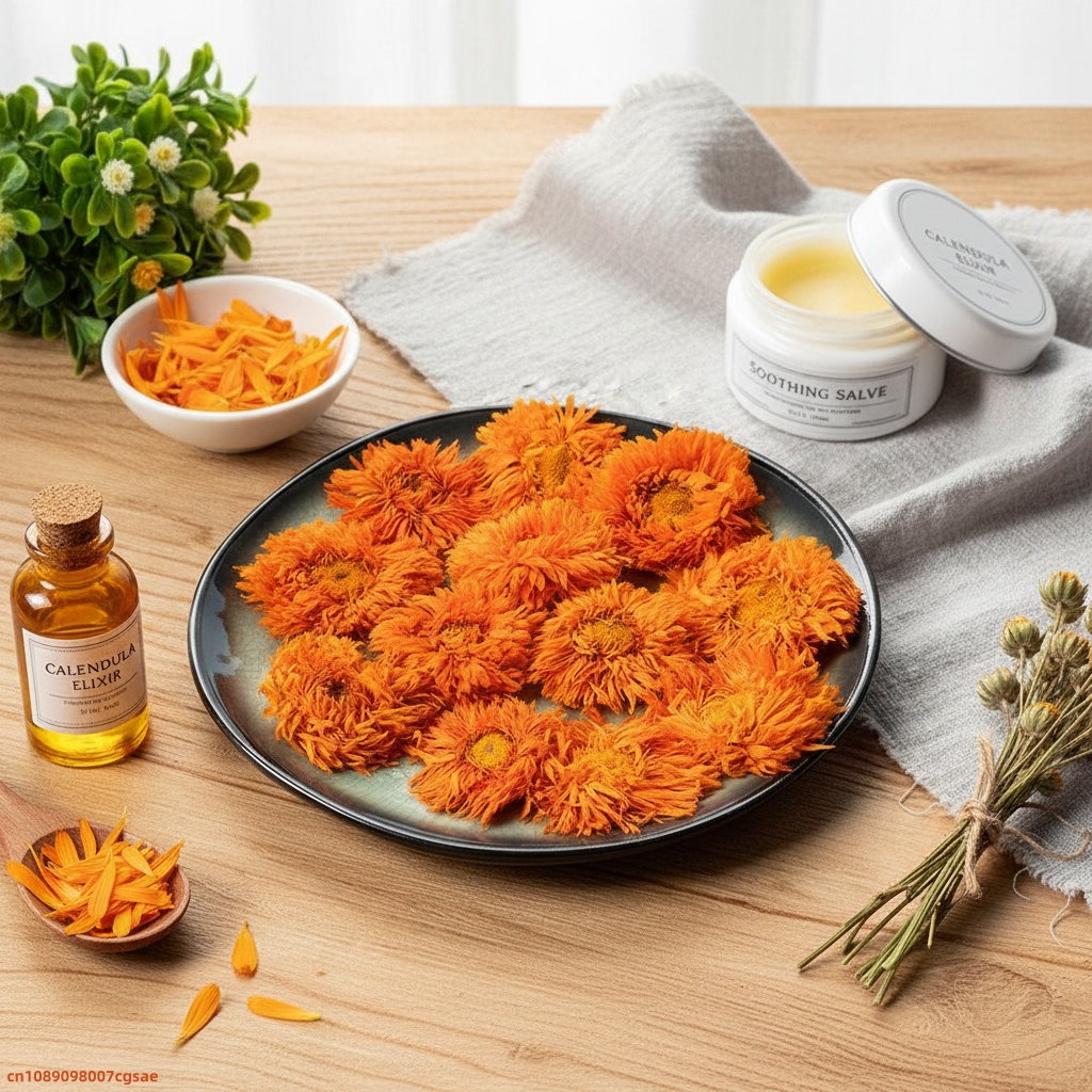 Quality Home Fragrance - Dried Calendula Petals Yellow Marigold Flower