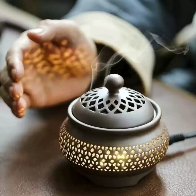 Home Fragrance Diffuser Electric - Luxury Scent Warmer Ceramic Electric Diffuser