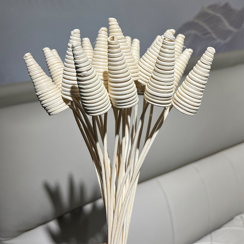 Home Fragrance London - 10pcs 25cm Curly Rattan Sticks Aromatherapy