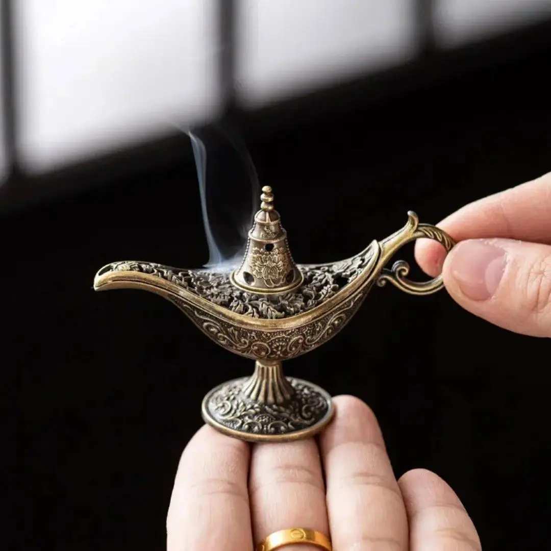 Vintage Aladdin Incense Burner - Home Fragrance Options 评论和价格