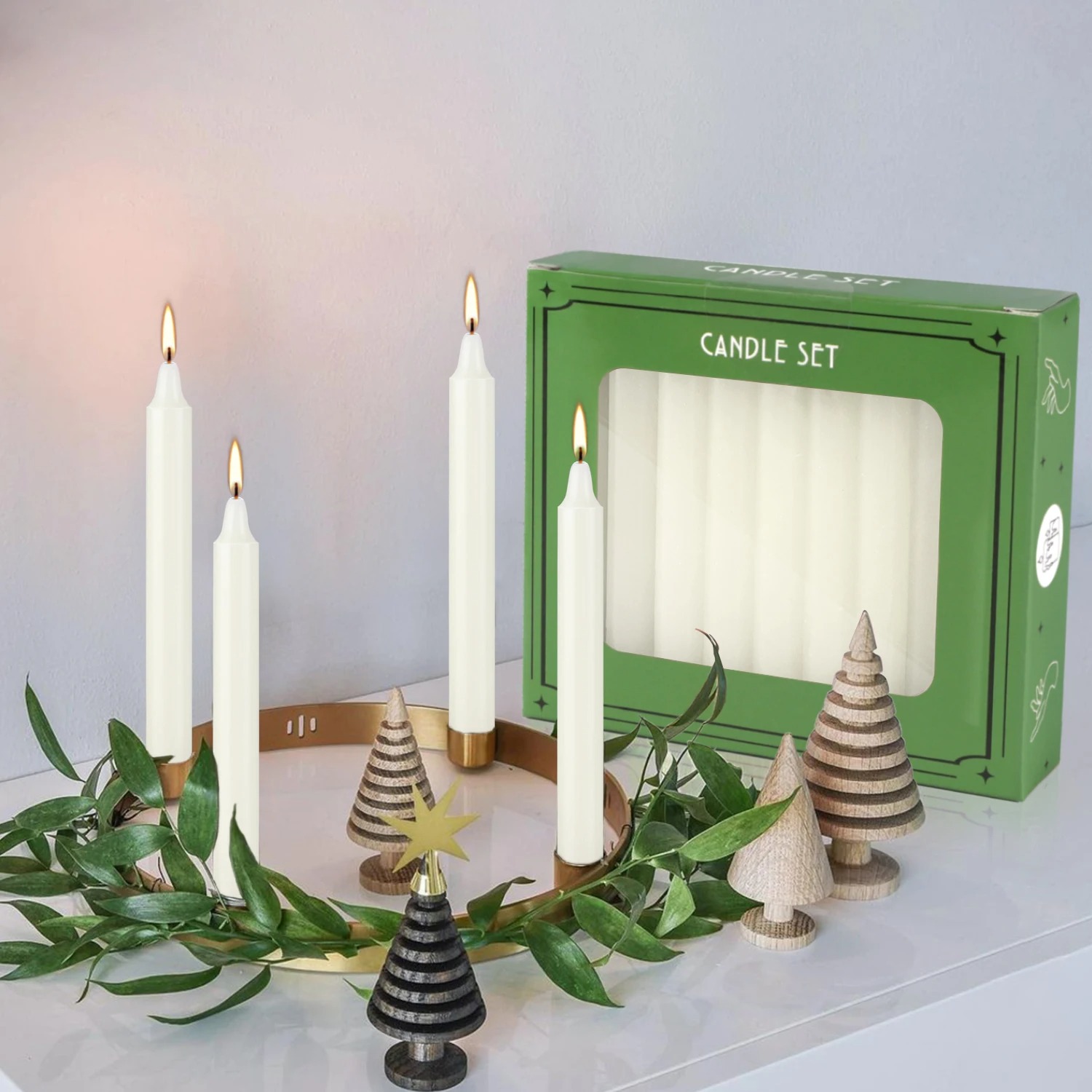 20-Pack 4-Inch Ivory White Dri - Quality Home Fragrance 评论和价格