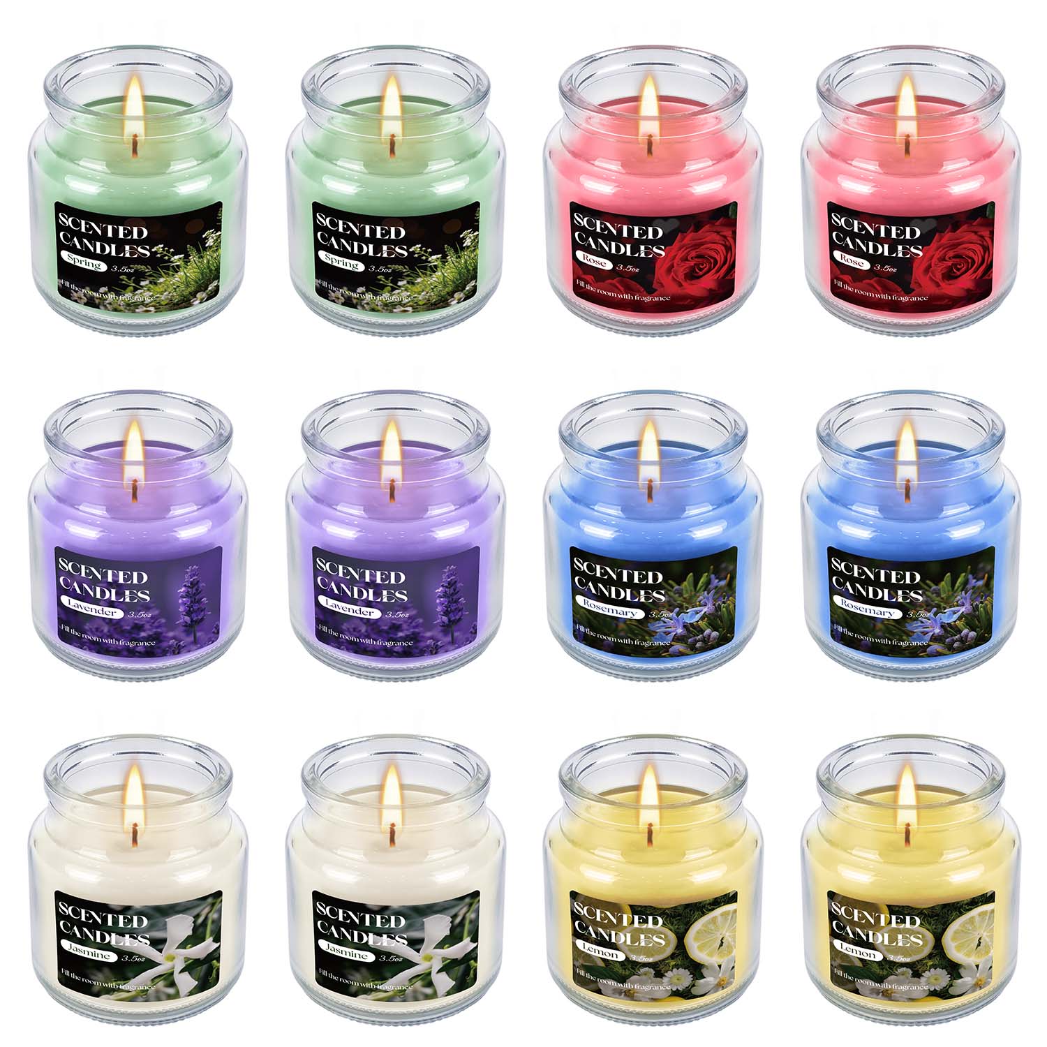 12-Pack Small Rotating Bottle  - Home Fragrance Options 评论和价格