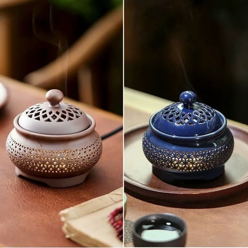 Luxury Scent Warmer Ceramic El - Home Fragrance Diffuser Electric 评论和价格
