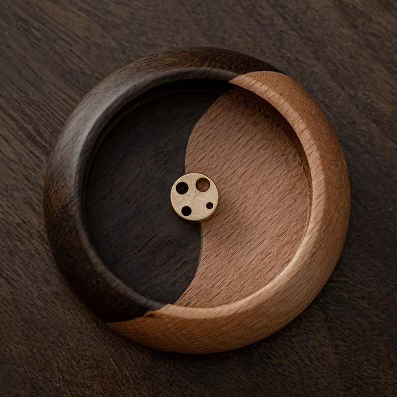 Solid Wood Tai Chi Incense Ins - Shop Home Fragrance 评论和价格