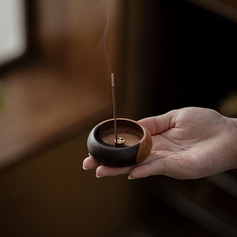Solid Wood Tai Chi Incense Ins - Shop Home Fragrance 评论和价格