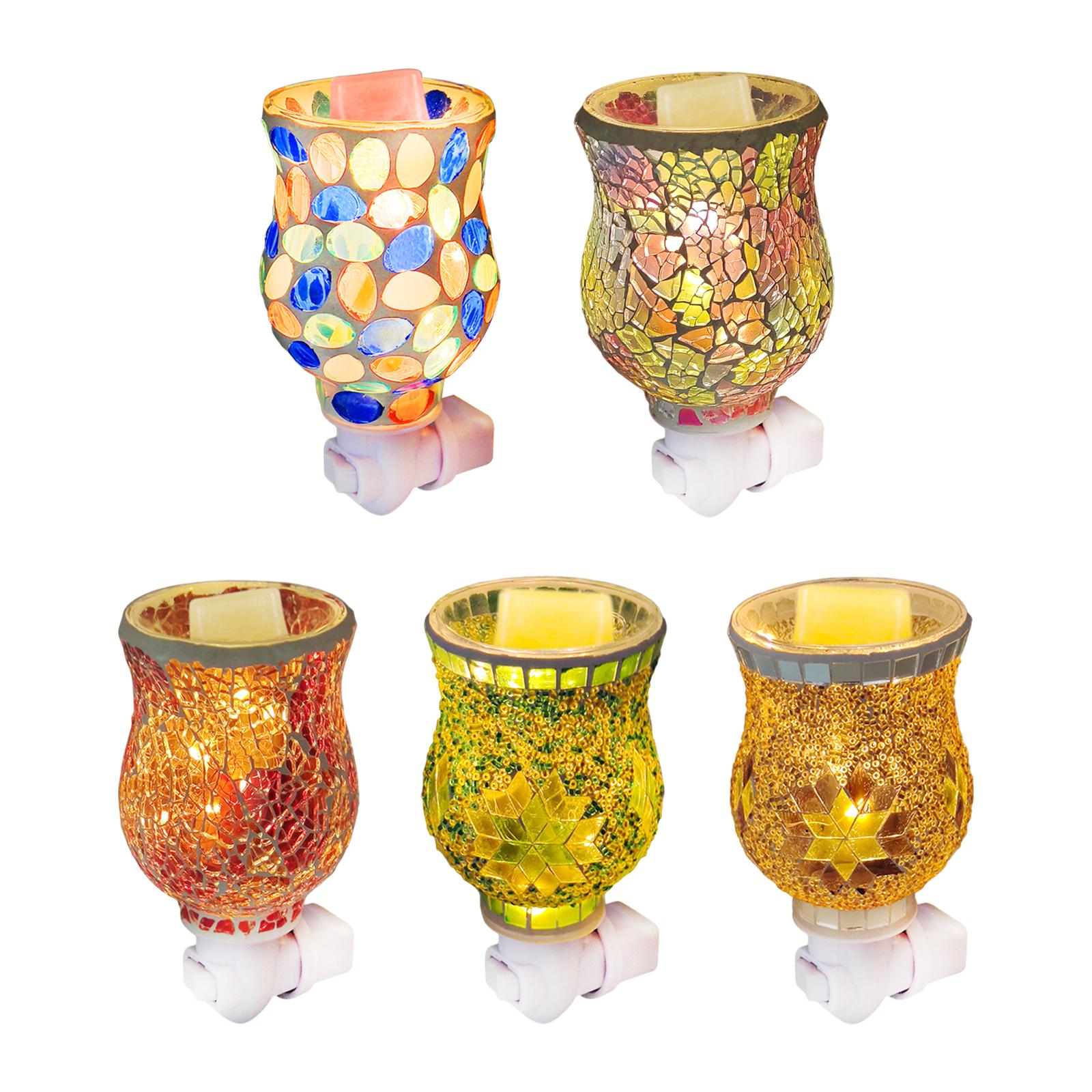 Mosaic Glass Plug in Wax Melt  - Home Fragrance Diffuser Electric 评论和价格